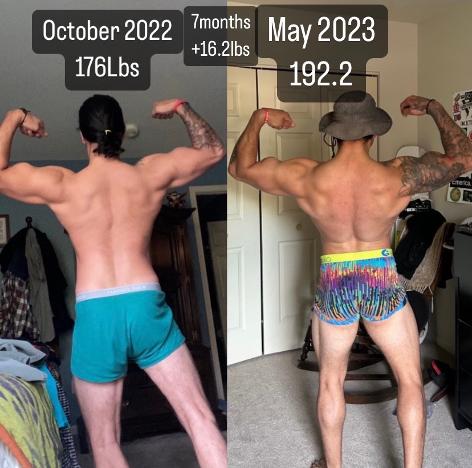 Since working with Dalton, I have seen amazing results/progress with my physique. One of the greater improvements we have seen is the back.  From the beginning Dalton has always told me the back wins bodybuilding shows, but I never had much growth there.  To achieve one of our direct goals which was improving my back, he taught me how to optimize my back training so I could get the most out of it to help build the mass I desired while providing me the proper nutrition needed to fuel that growth.  Not only that but, he has shared neat tips and tricks to help me get over certain obstacles. As I continue to progress and grow Dalton does a phenomenal job keeping track and knowing what needs to be done and how it needs to be execute. 